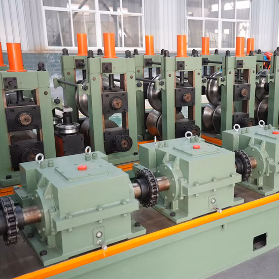 HF-Rohr mit gerader Naht, ERW-Rohrherstellungsmaschine, Rohrmühle, Rohrproduktionslinie, Rohrform- und Schweißmaschine