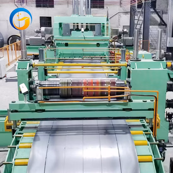 Anlage zum Schlitzen und Zuschneiden von Stahlblechen